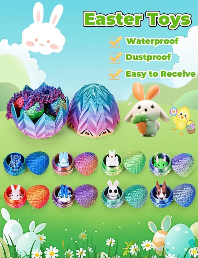 Detalle de 18Pcs dragon egg mini figures A1