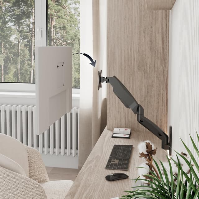 Thumbnail 1 de RICOO S4611 support mural 17–32 pouces