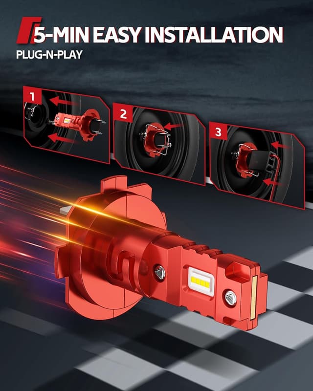 Thumbnail 6 de Torchbeam H7 Lampadina LED 30000LM 6500K