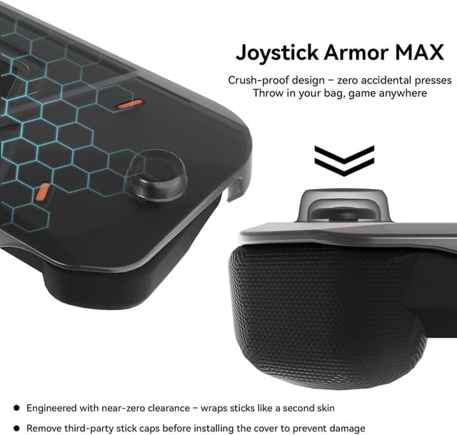 Detalle 2 de G.S.TAC Slim Hard Case for Switch 2, Black