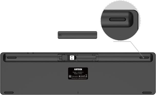 Thumbnail 4 de Arteck Kabellose Tastatur 6 Monate ⌨