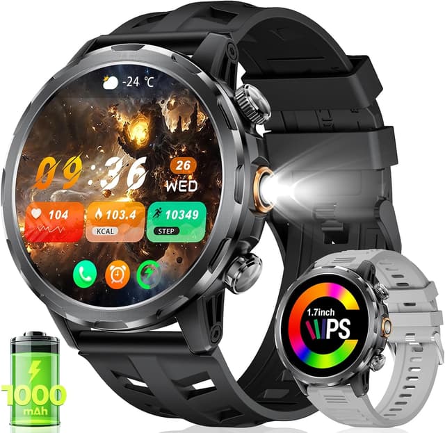 Detalle de BENYAR Smartwatch homme 1,7" IP68