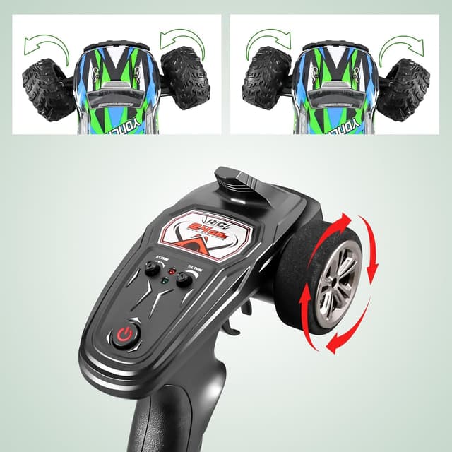 Thumbnail 6 de YONCHER YC200 auto radiocomandata 1/16 4WD 45+ km/h off-road con telecomando 2 batterie