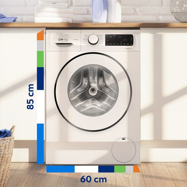 Detalle de Balay Lavadora 9 kg y 1.200 rpm AquaControl Plus 3TS390B (Reacondicionada Grado C)