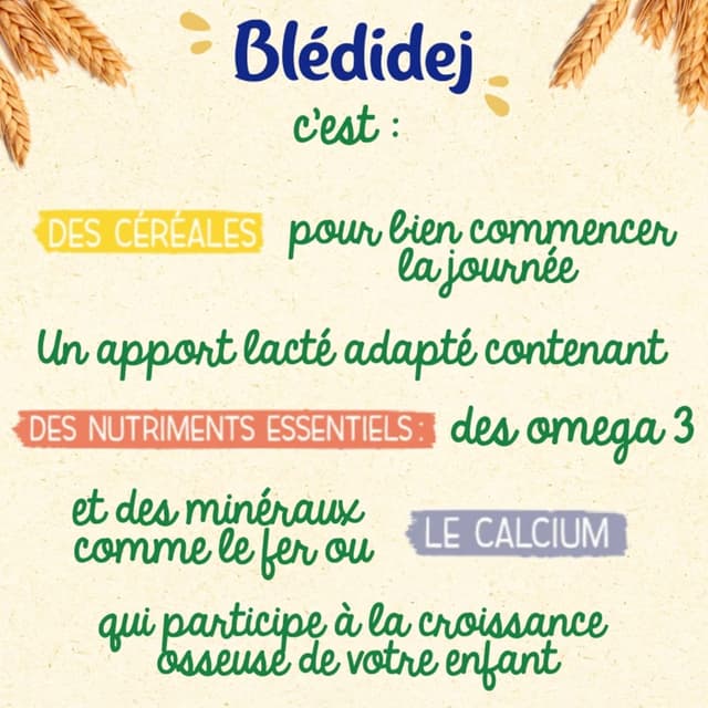 Thumbnail 4 de Blédina Blédidej céréales bébé 12 mois
