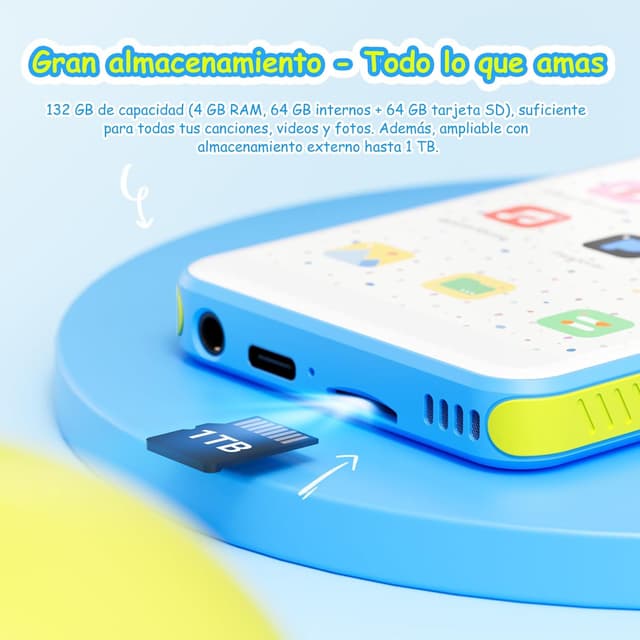 Thumbnail 4 de Joliker H12 Reproductor MP3 con Bluetooth 132GB