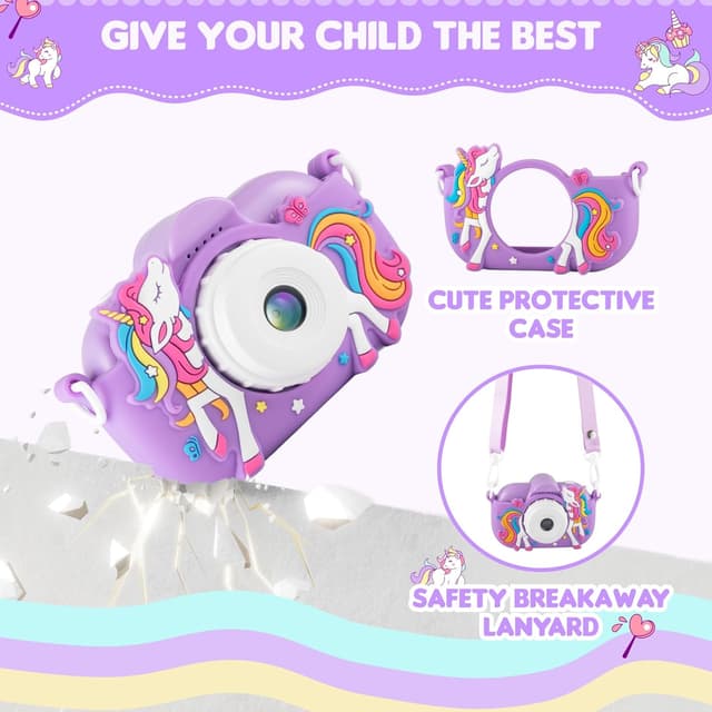 Thumbnail 6 de Kids Camera 48MP Dual Lens 32GB for Ages 3–9