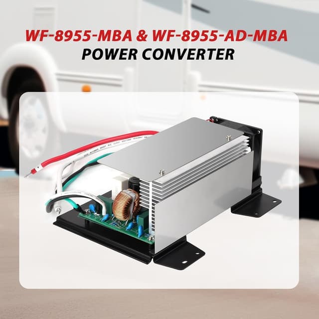 Detalle 2 de WF-8955-MBA 55 Amp for WF-8955PEC Power Converter (14.6V Three-Stage Smart Charge) for RV Lithium Batteries