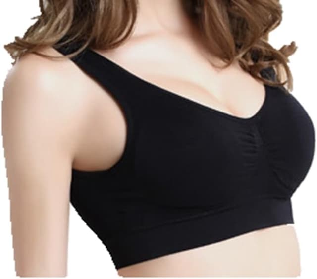 Detalle de ohlyah Women’s Seamless Wire-Free Bra with Removable Pads