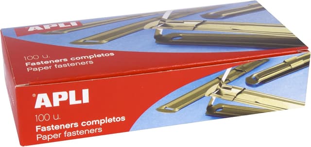 Detalle de APLI 011832: raccoglitori/relieurs d’archivio in metallo (100 pezzi)