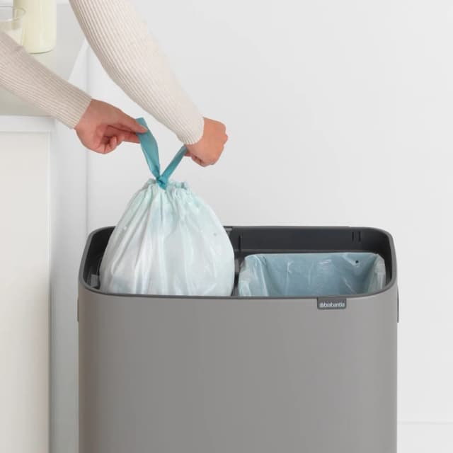 Thumbnail 19 de Brabantia Bo Touch Bin 2 x 30 Liter Mineralbeton-Grau