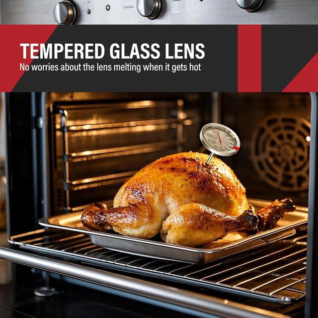 Thumbnail 2 de AWLKIM Stainless Steel Meat Thermometer 2 Pack 🍽