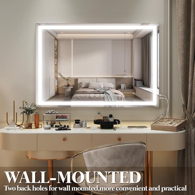 Thumbnail 3 de FENNIO Large Vanity Mirror 35.5 x 27