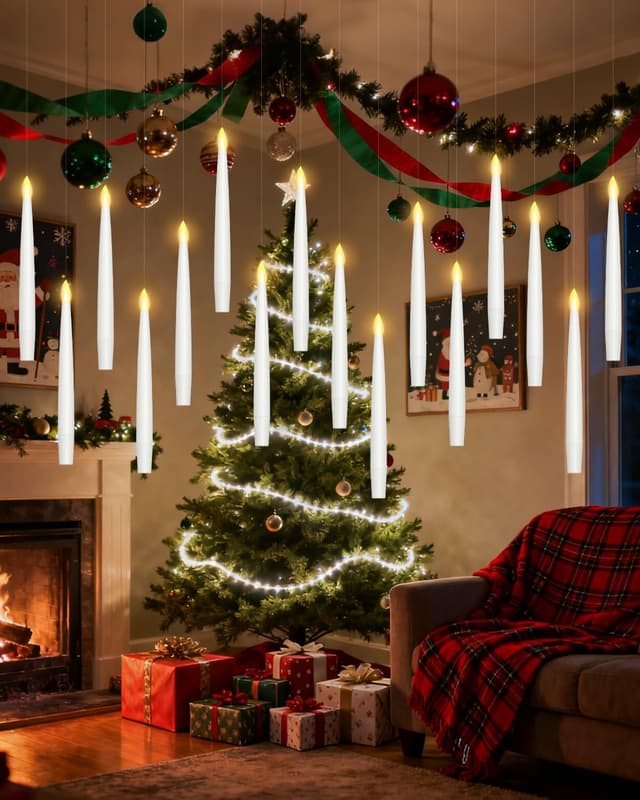 Imagen de Bougie LED Flottante Set 10pcs en OfertitasTOP