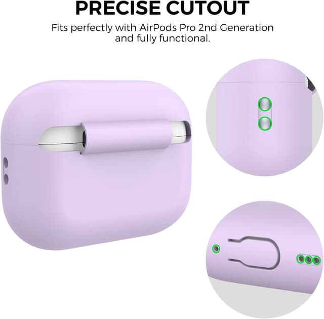 Detalle 2 de AhaStyle Silikonhülle für AirPods Pro 2
