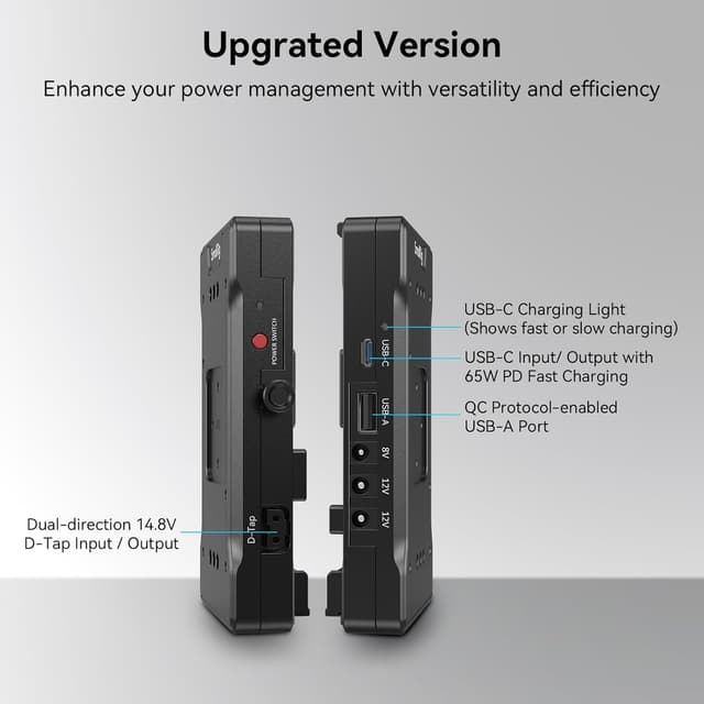 Thumbnail 4 de SMALLRIG 3204B Piastra Adattatore Batteria 65 W