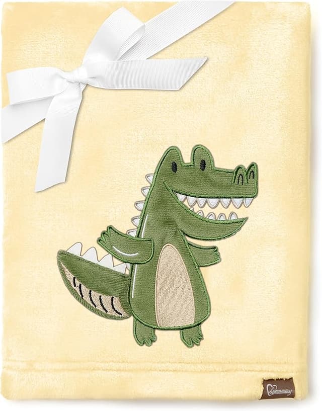 Imagen de Be Mammy Manta Infantil Caliente Invierno 🐊 Bebé Niña en OfertitasTOP