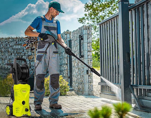 Detalle de Stream Pressure Washers Jet Washer 135Bar 1650W 420L/H Portable Electric Pressure Washer