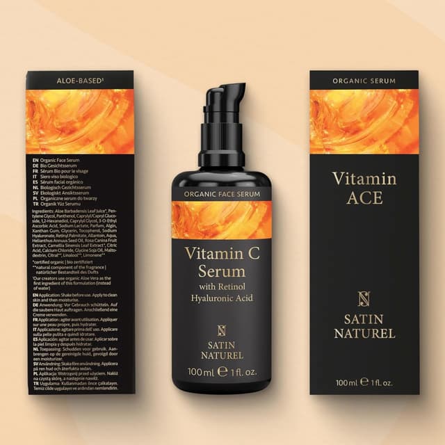 Detalle 2 de Satin Naturel Vitamin C Serum 100ml