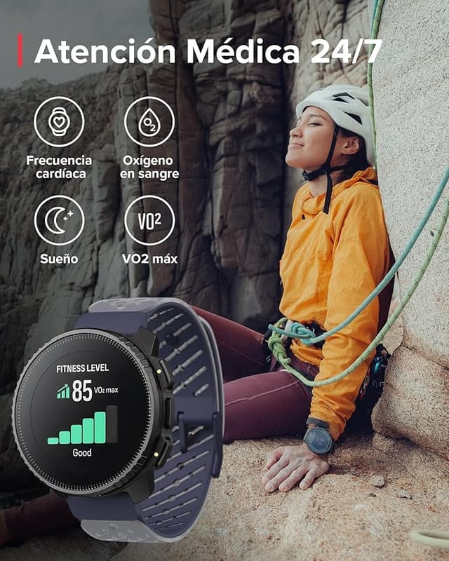 Detalle 2 de SUUNTO Vertical Reloj deportivo GPS, autonomía 50 días