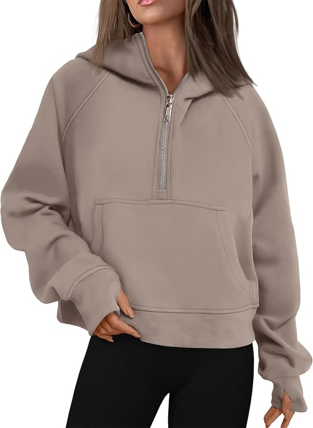 Thumbnail 6 de Damen Hoodie mit Fleece Innenfutter