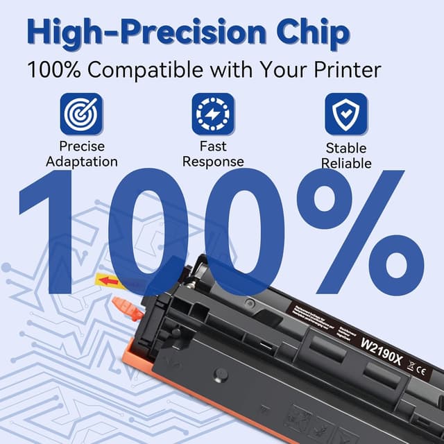 Detalle de Lemero 219X Toner 4er-Set für HP Color LaserJet