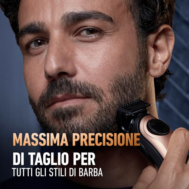 Detalle 2 de King C. Gillette Rasoio elettrico barba Pro con 40 impostazioni e rifinitore di precisione