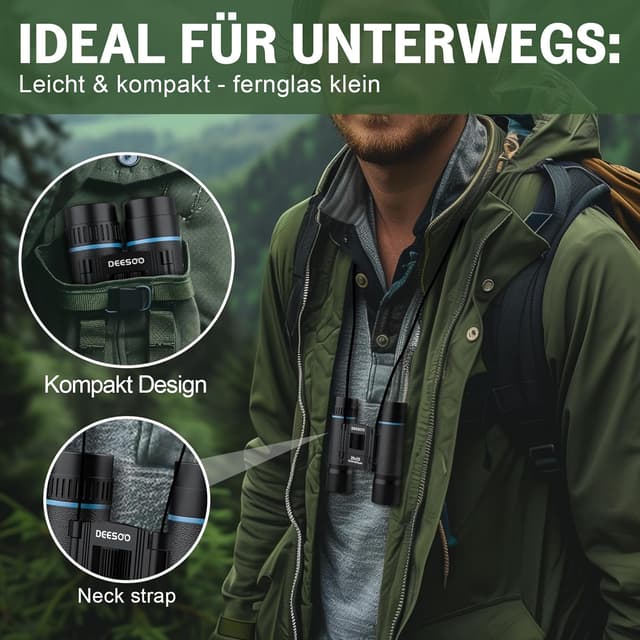 Thumbnail 3 de deesoo Jumelles compactes 20x đź”
