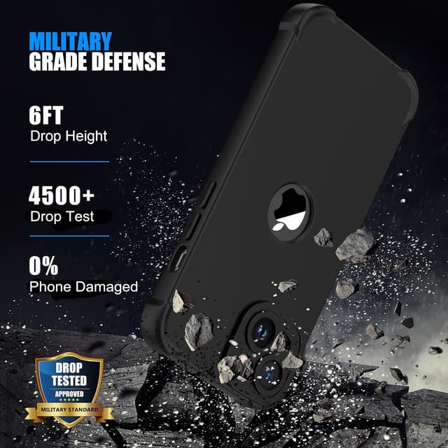 Detalle 2 de iPhone 14 case 6.1 inch, 360° shockproof