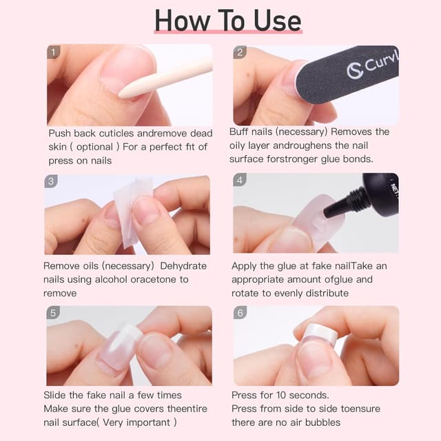 Thumbnail 5 de CurvLife Nail Glue 2g for Press-On Nails ๐