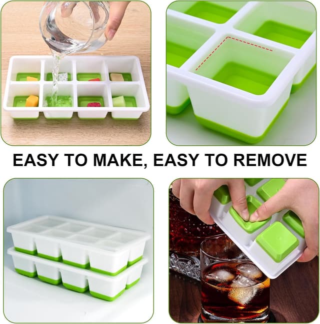 Thumbnail 4 de Silicone Ice Cube Tray Large