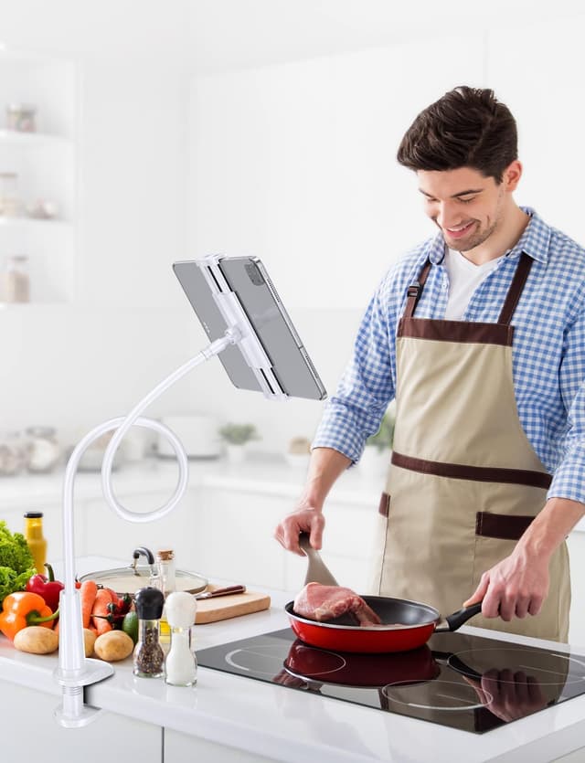 Detalle 2 de TRYONE Gooseneck tablet stand 30in arm