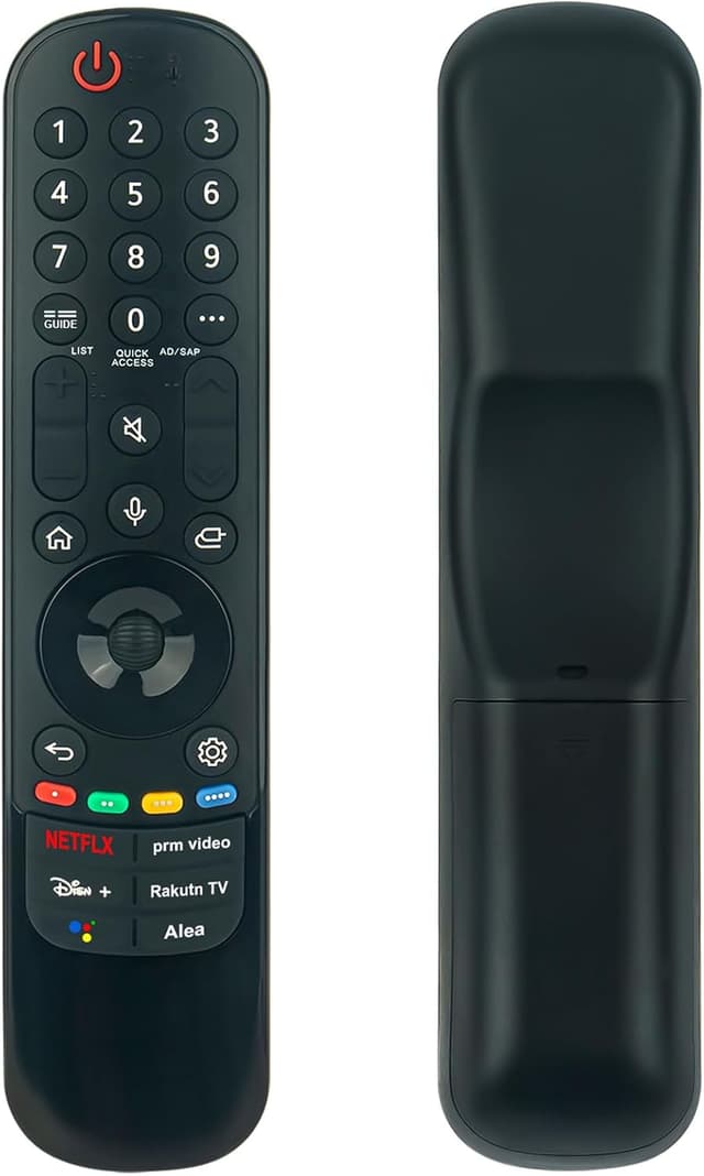 Detalle de MR22GN Replacement Magic Remote (IR) for LG smart TVs, for models 2021/2022 including MR22GA