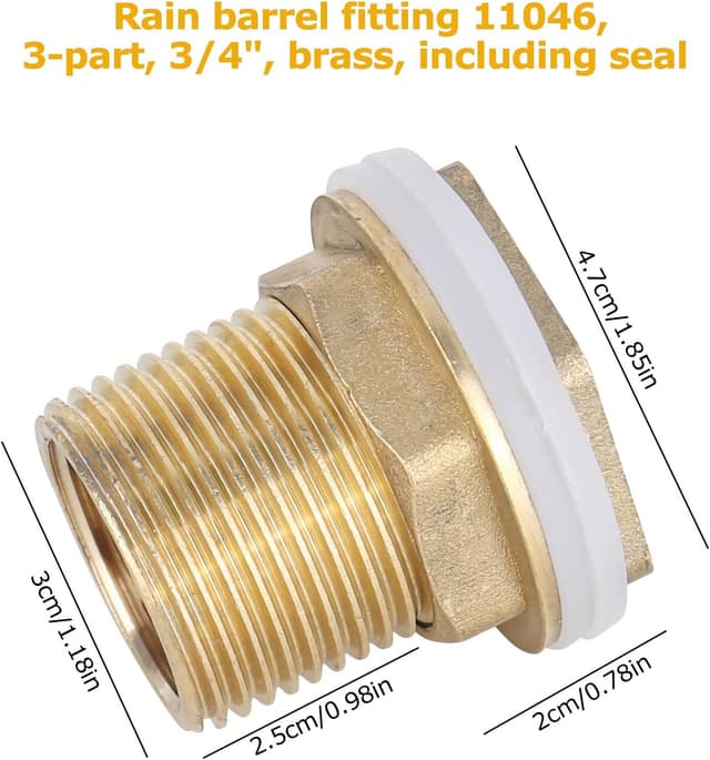 Thumbnail 2 de CTDMJ 3/4 Inch Brass Outdoor Tap Kit