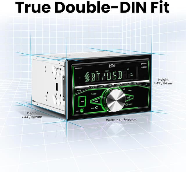 Thumbnail 4 de BOSS Audio Systems 820BRGB Car Stereo 60W