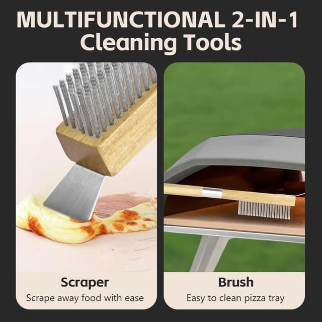 Thumbnail 3 de OFFCUP Spazzola da forno per pizza 50 cm 🍕