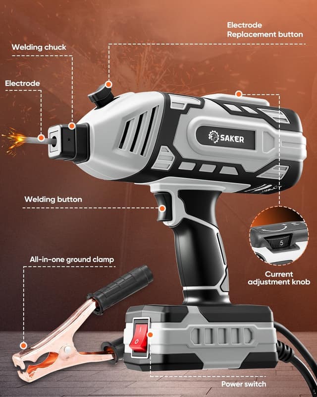 Thumbnail 5 de Saker Portable Welding Machine 110V 🛠️