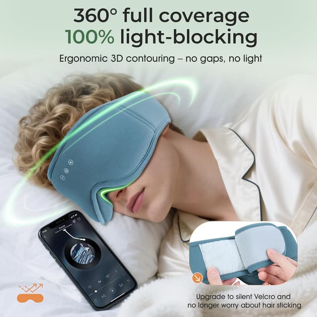 Detalle de MUSICOZY sleep mask headphones 14H playtime
