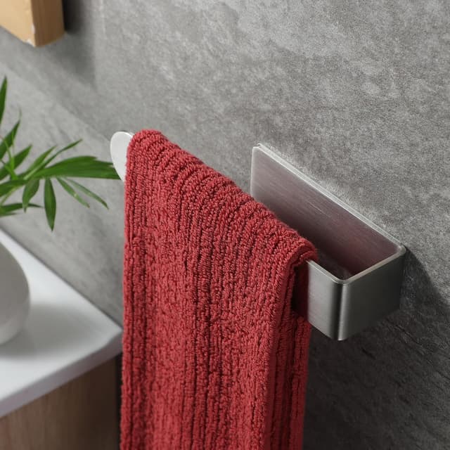 Detalle 1 de Taozun towel rail with 4 hooks, SUS 304