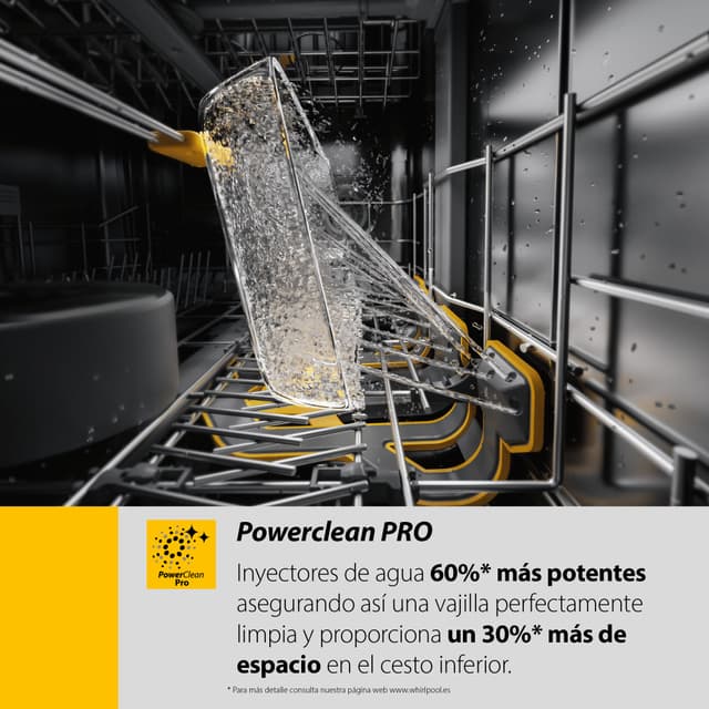 Thumbnail 2 de Whirlpool W7F HP33 X lavavajillas 15 servicios 📺
