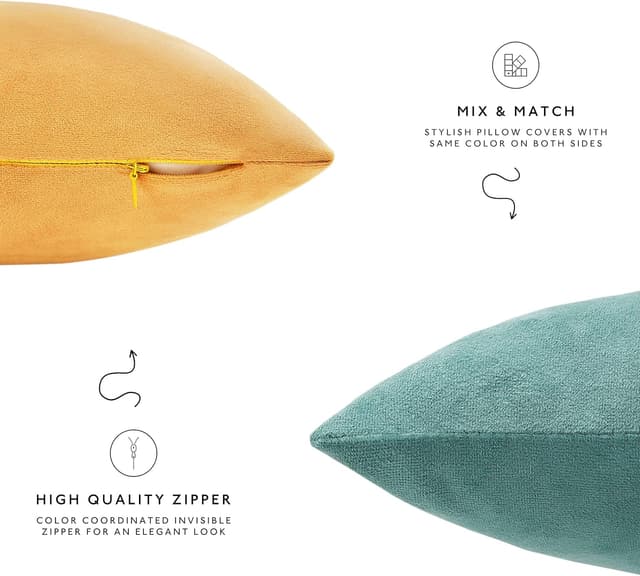 Thumbnail 3 de MONDAY MOOSE 12x20 Velvet Throw Pillow Covers ๐