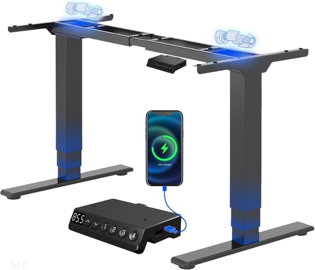 Imagen de FLEXISPOT EC5 Plus Bureau assis‑debout 120kg 📋 en OfertitasTOP