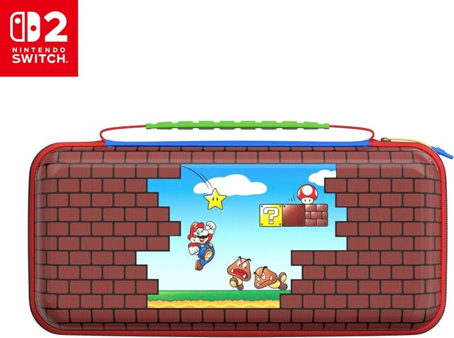 Detalle de Turtle Beach PlayTrek Étui Switch 2 Mario