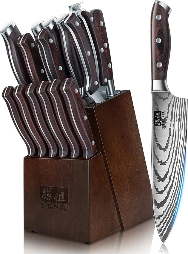 Thumbnail 6 de SHAN ZU Cuchillo Santoku 18 cm, Santoku