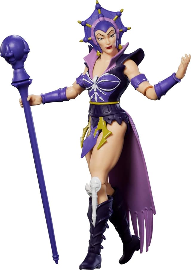 Detalle de Masters of the Universe Origins Evil-Lyn 200X Cartoon Collection Action Figure (5.5 Inch) with Wand
