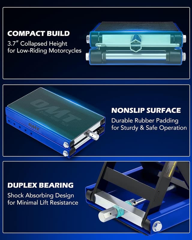 Thumbnail 5 de Orion Motor Tech Motorcycle Lift 1100 lb 🏍