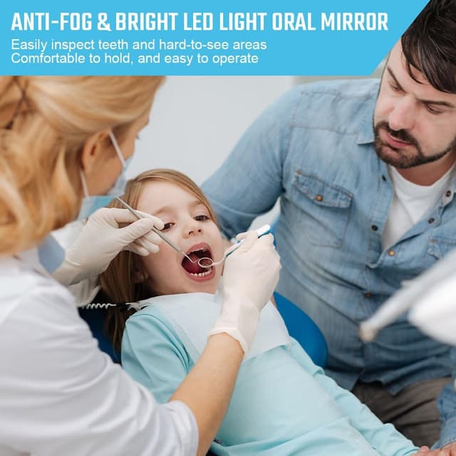 Thumbnail 5 de ACWOO Specchio Dentale 2PZ Luce LED