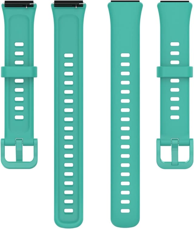 Detalle de Panda Bobo silicone strap compatible with Huawei Band 7 (LEA-B19) – adjustable waterproof sport wristband