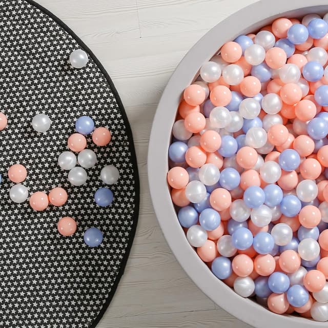 Detalle de GOGOSO Ball Pit Balls for Toddlers Kids (Plastic, BPA-Free, Pastel) — Bulk Count