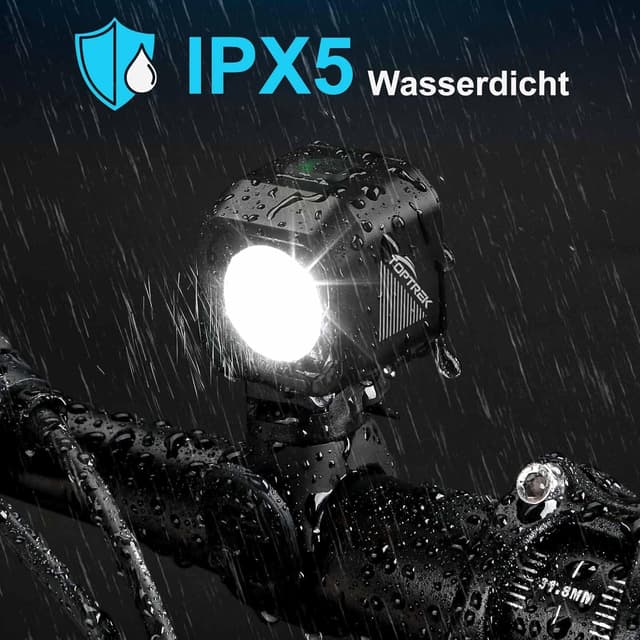 Thumbnail 3 de toptrek Fahrradlicht Vorne 200 m Reichweite